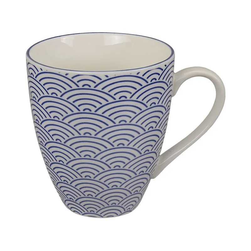 Nie przegap Porcelanowy kubek Nippon Blue Wave Bonami