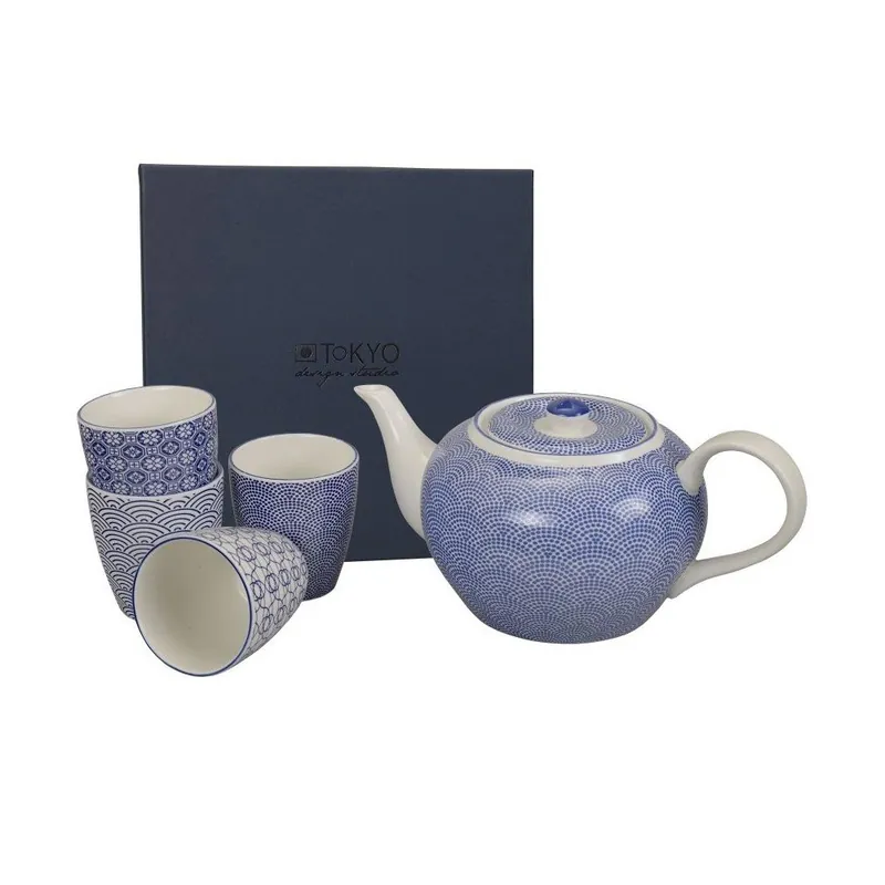 Zniżka Zestaw do herbaty Nippon Blue Dots Bonami