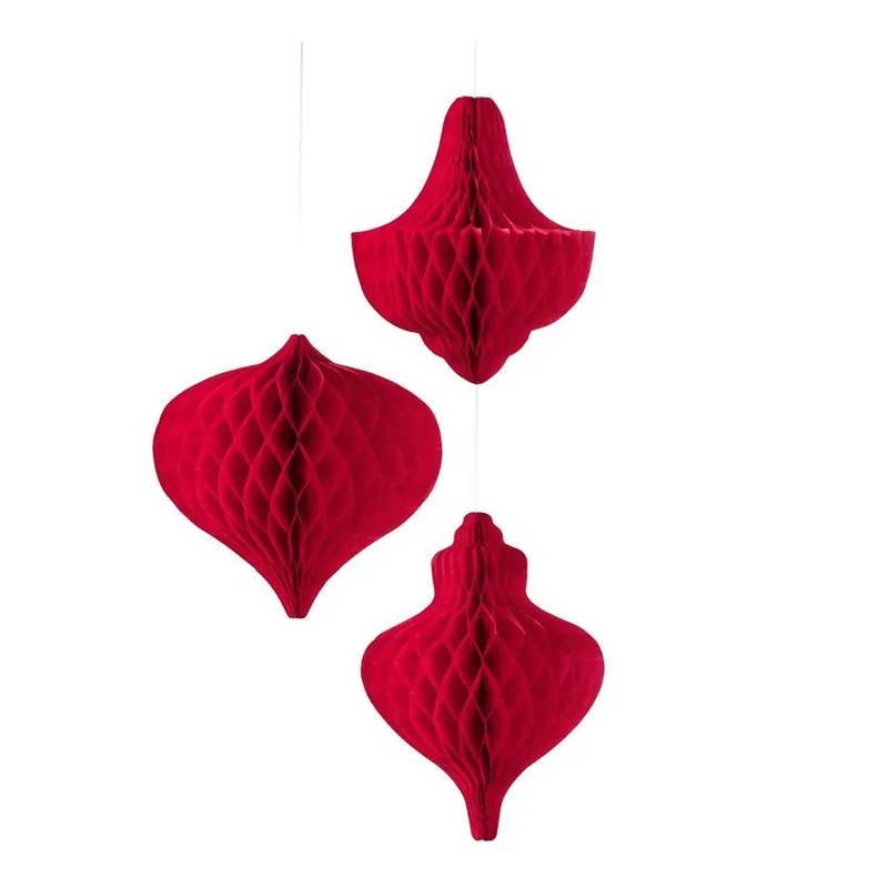 Najlepsza cena Papierowa dekoracja Honeycomb Bubbles, 3 szt. Bonami