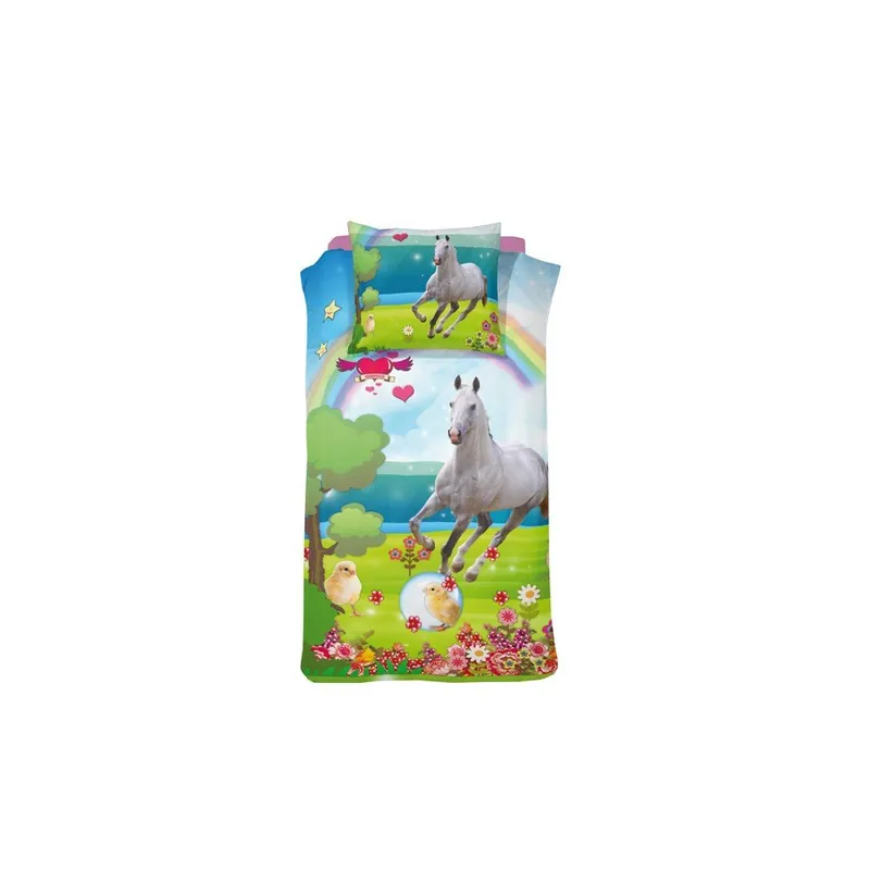 Bawełniana pościel jednoosobowa Damai Misty, 200x140 cm Bonami Promocja