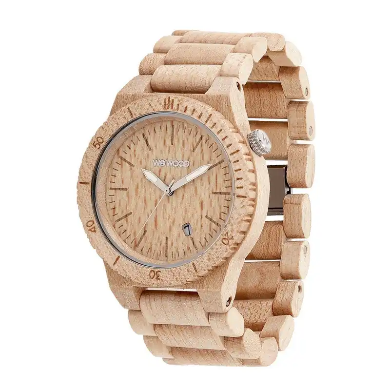 Wyprzedaż Drewniany zegarek Beta Beige Bonami