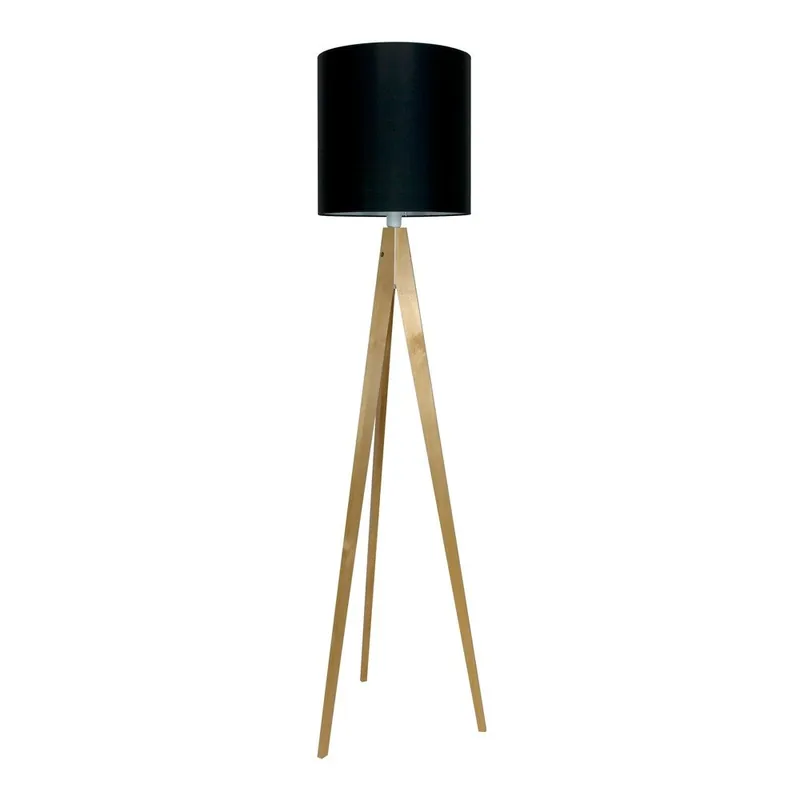 Dostępne od ręki Lampa stojąca Artist Black/Birch, 125x33 cm Bonami