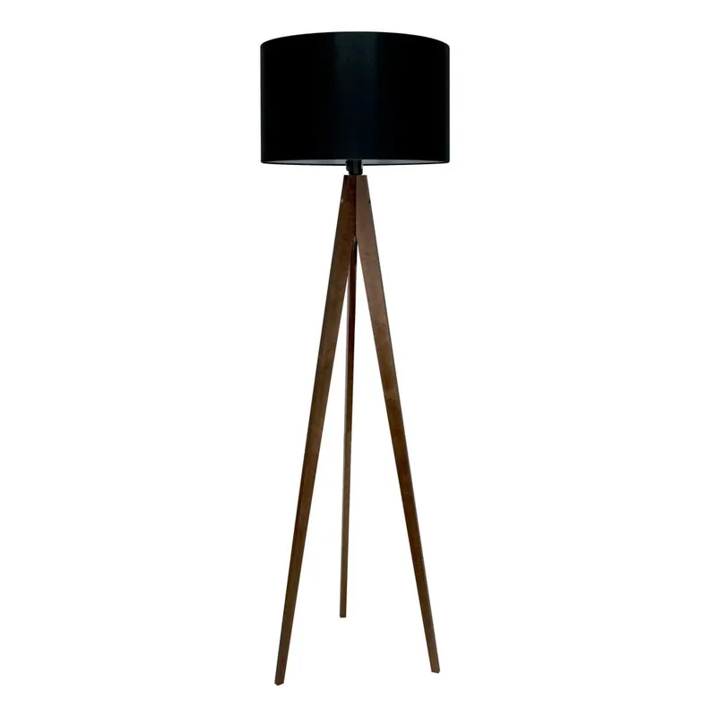 Tani Lampa stojąca 4room Artist Black/Brown, 125x42 cm Bonami