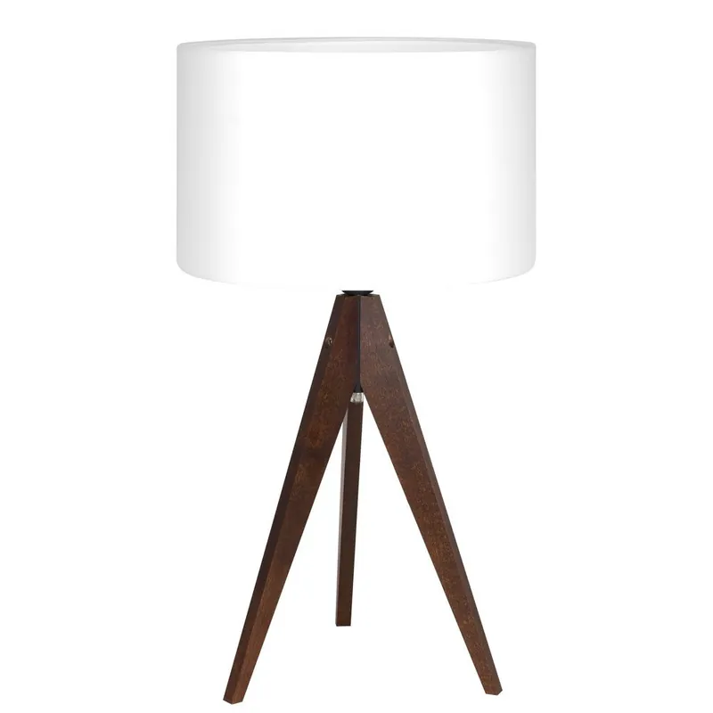 Lampa stołowa Artist White/Brown, 40x33 cm Bonami Promocja