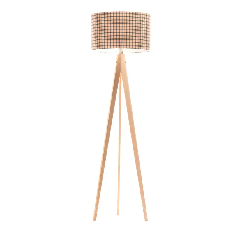 Zamów dziś Lampa stojąca Artist Checks/Birch, 150x42 cm Bonami