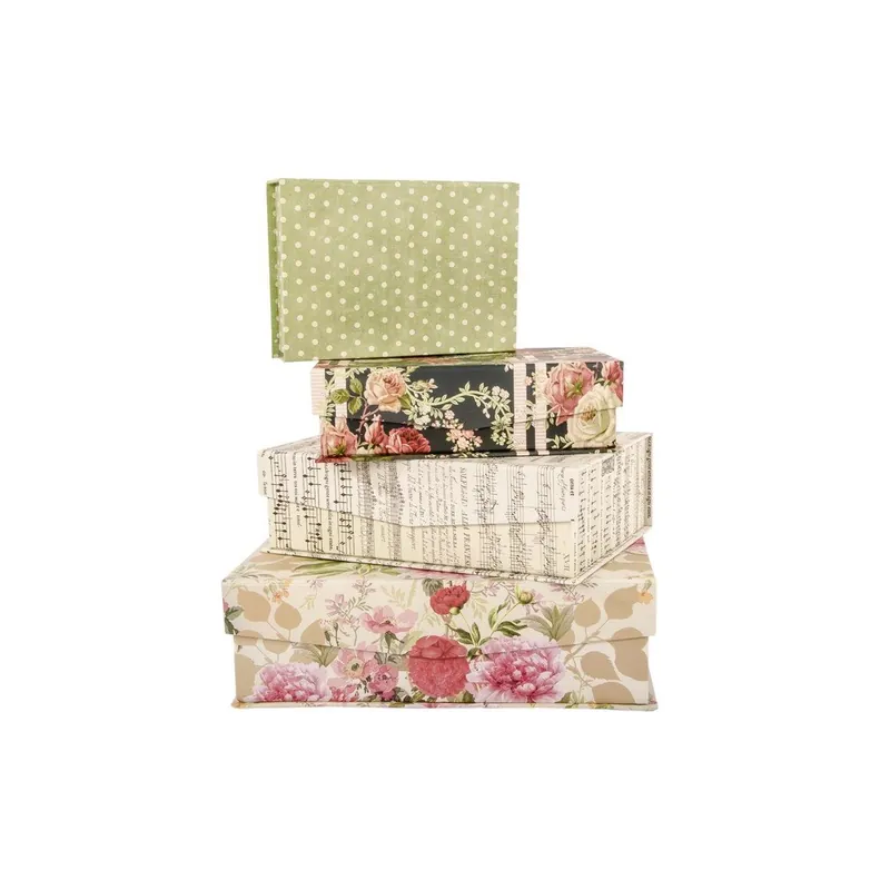 Oferta limitowana Zestaw 4 pudełek French Garden Bonami