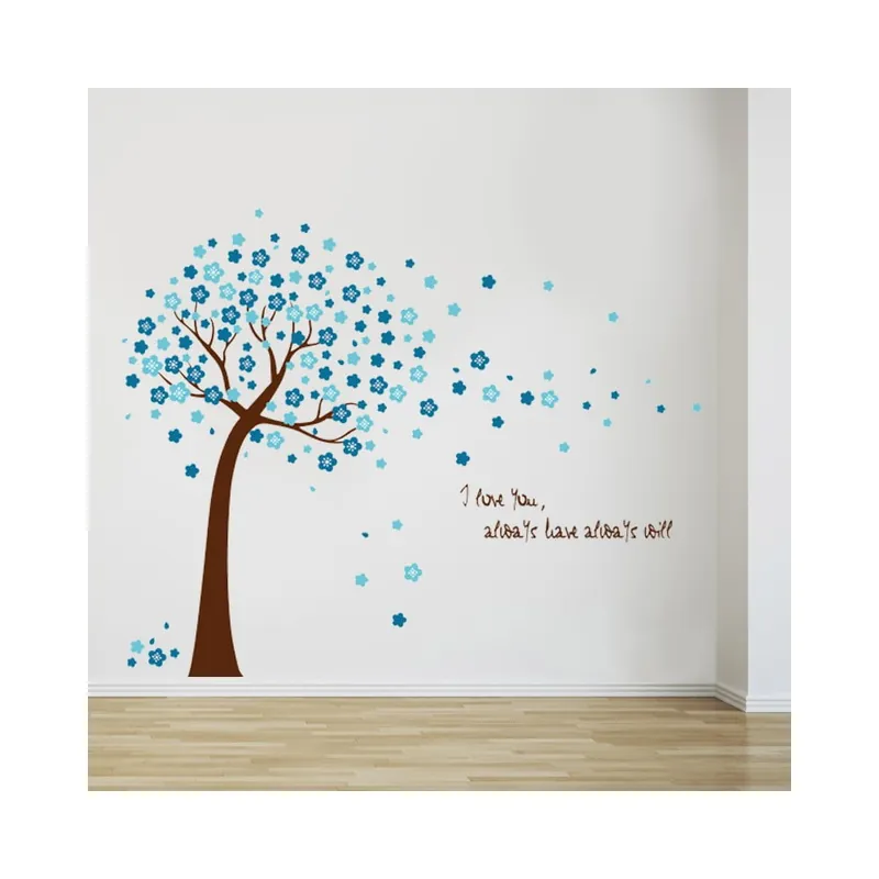 Oferta limitowana Naklejka ścienna Blue Tree, 60x90 cm Bonami