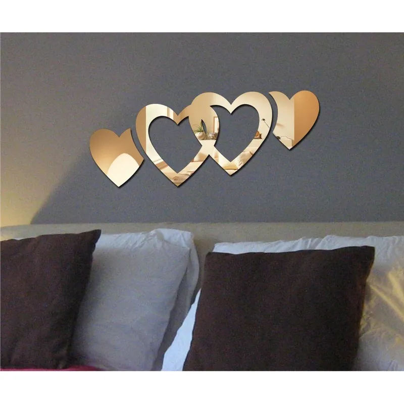 Rabat Lustro dekoracyjne Double Hearts Bonami