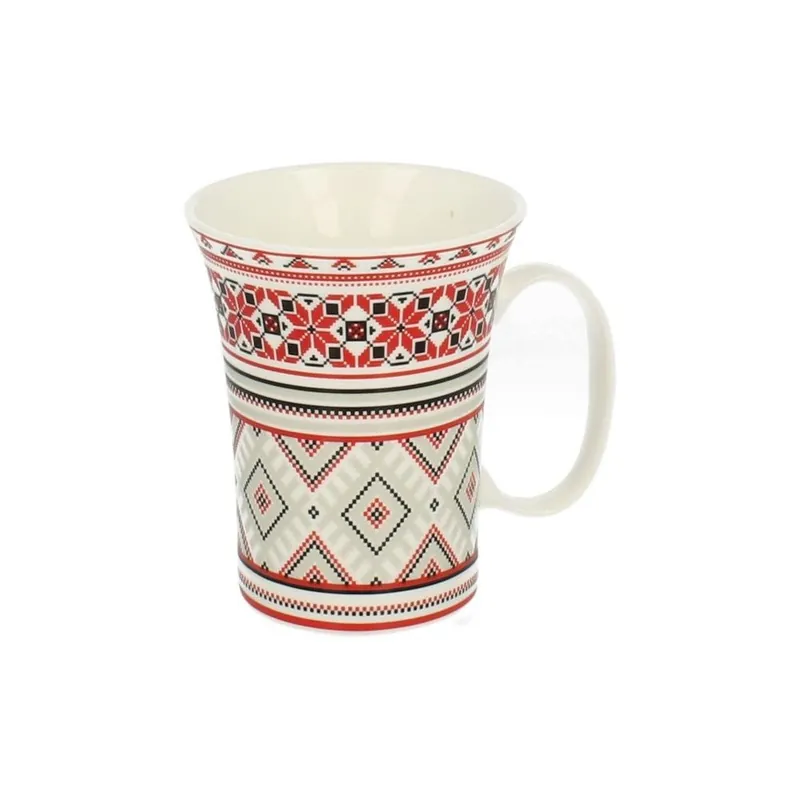 Dostępne od ręki Kubek Red Ornaments, 400 ml Bonami