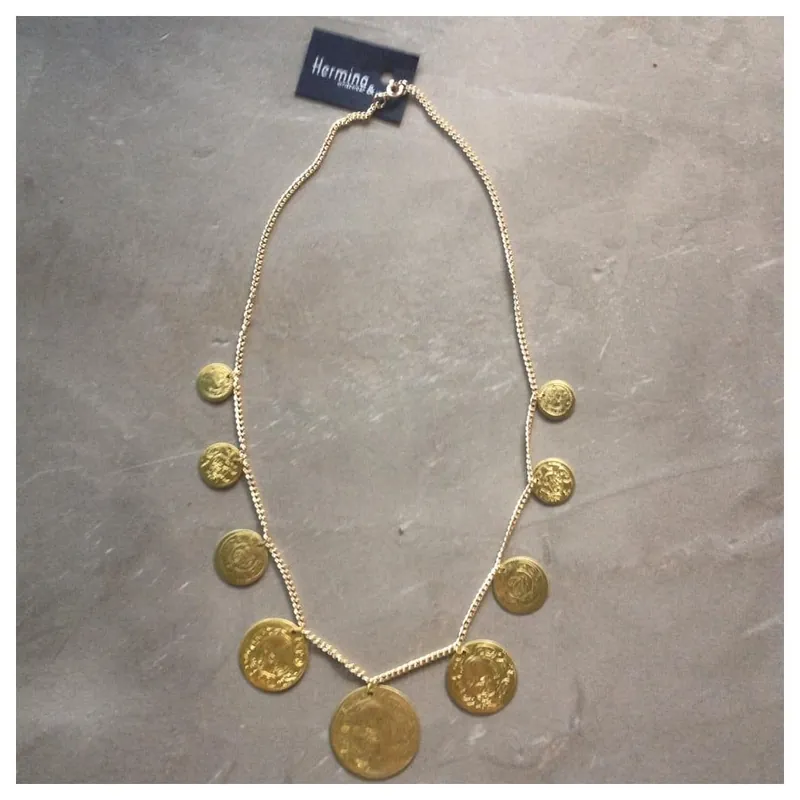 Naszyjnik Sahara Single Gold Bonami Zniżka