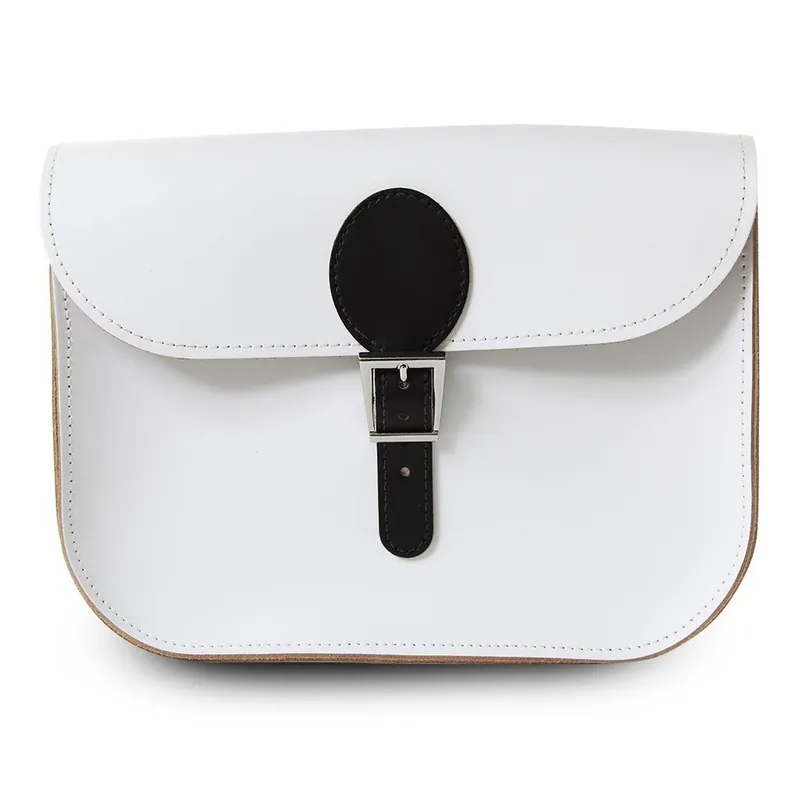 Premium Torebka Full Pint Buckle White & Black Bonami