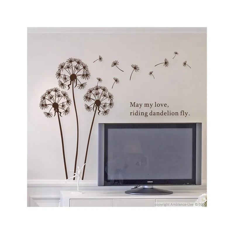 Bezpieczne zakupy Naklejka Ambiance Dandelion Flowers Bonami