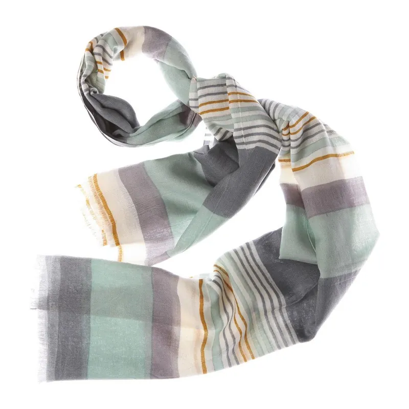 Szalik Bold Stripe Grey, 180x70 cm Bonami Łatwy zwrot