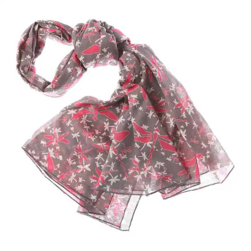 Dostępne od ręki Szalik Mayfly Dark Pink, 180x70 cm Bonami