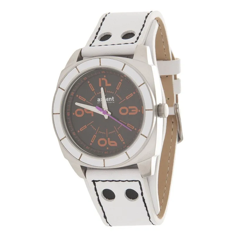 Wyjątkowa oferta Skórzany zegarek męski Axcent X17001-261 Bonami