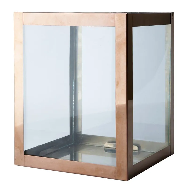 Latarnia Hurricane Copper, 20 cm Bonami Najlepsza cena