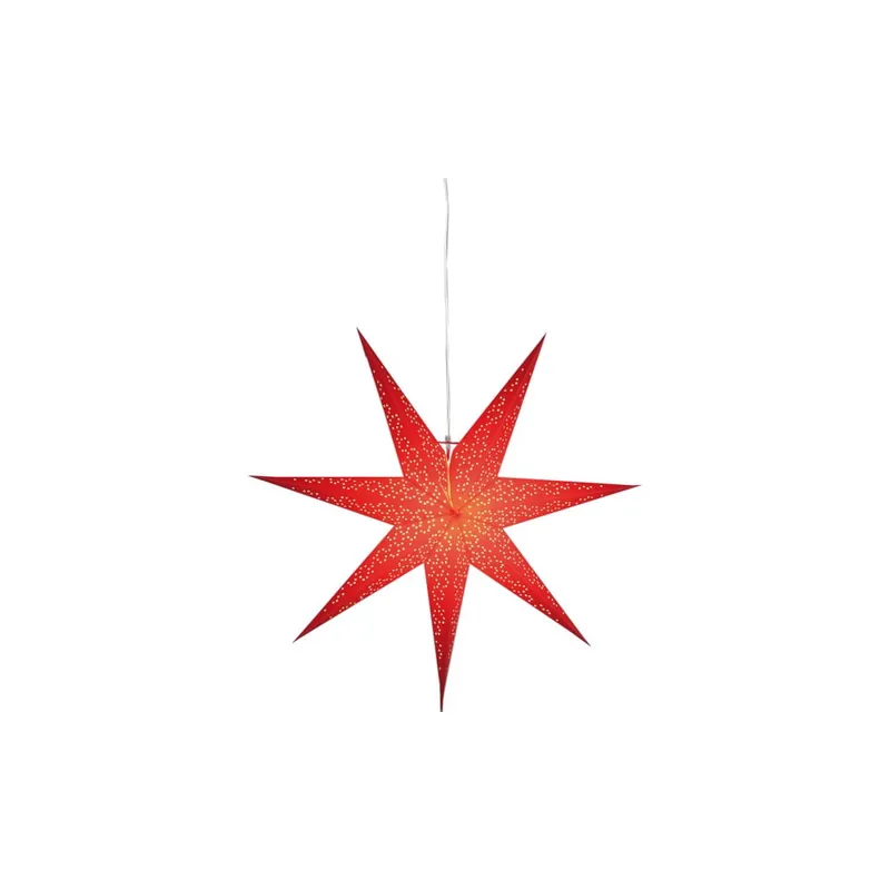 Czerwona dekoracja świetlna Star Trading Dot Red, ⌀ 70 cm Bonami Oferta