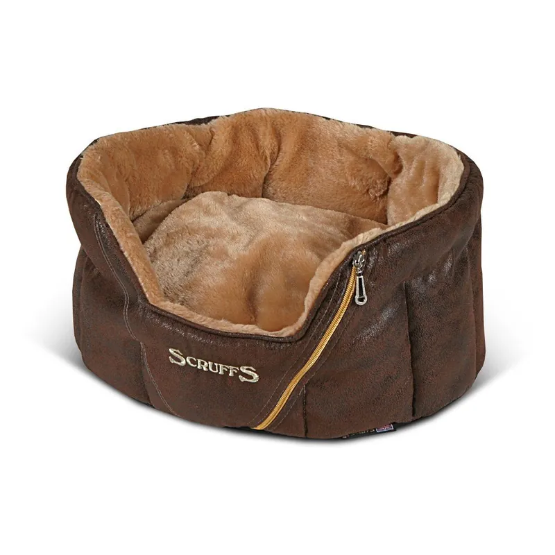 Okazja Legowisko dla psa Ranger Donut 45 cm, czekoladowe Bonami