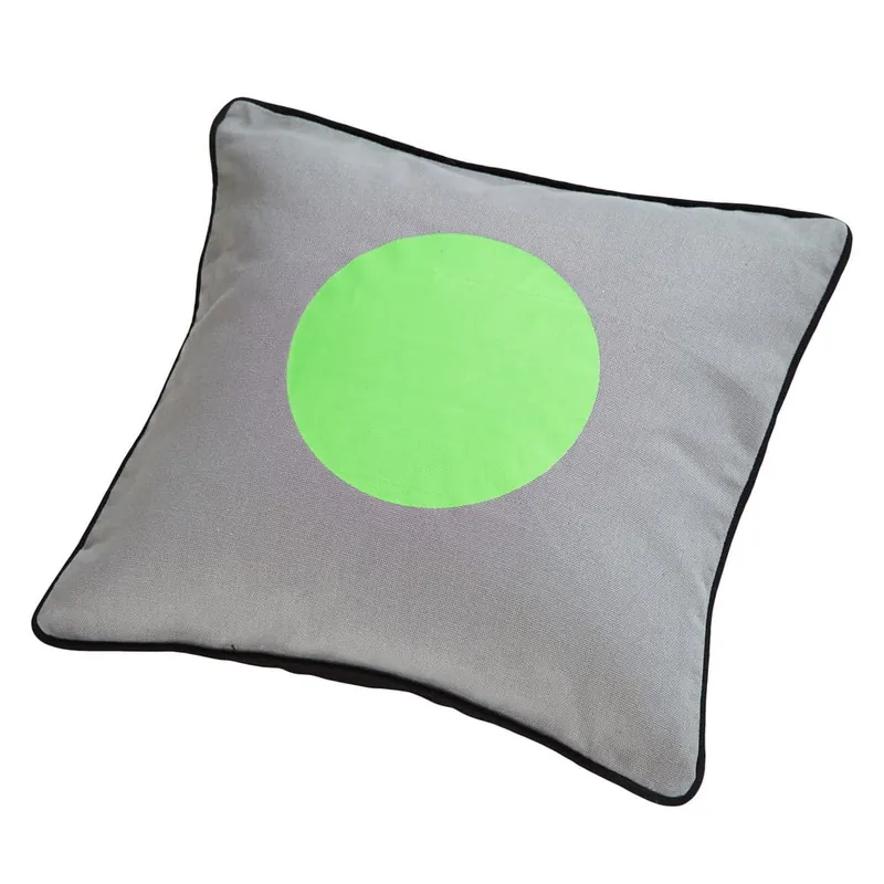 Poduszka z pierza kaczego Dot Grey/Green Bonami Ekspresowa dostawa