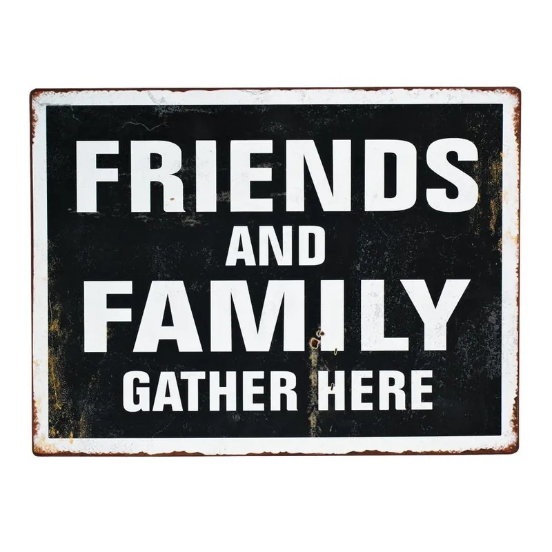 Wysoka jakość Tabliczka Friends and Family Bonami