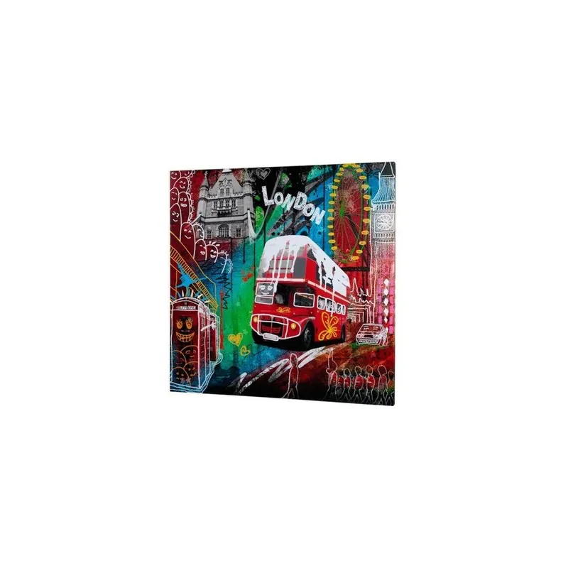 Zniżka Obraz Doubledecker Graffiti Bonami