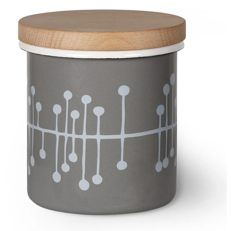 Hit cenowy Emaliowany pojemnik Canister Grey Bonami