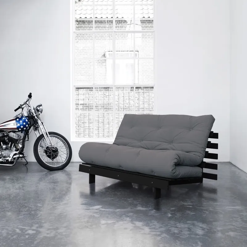 Sofa rozkładana Karup Roots Wenge/Gris Bonami Rabat