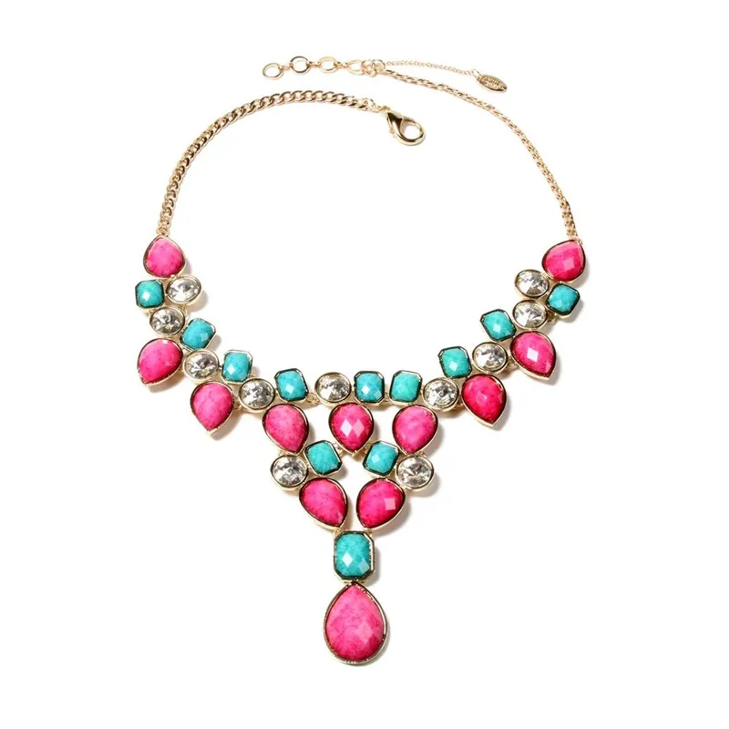 Naszyjnik Crystal Dune Pink/Turqouise Bonami Wybór klientów