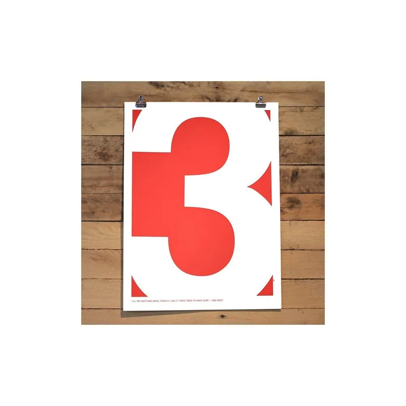 Oferta limitowana Plakat Three Quote, 61x46 cm Bonami