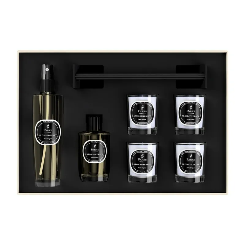 Zestaw podarunkowy o zapachu limonki, cytrusów i wanilii Luxury Parks Candles London Bonami Ostatnie sztuki