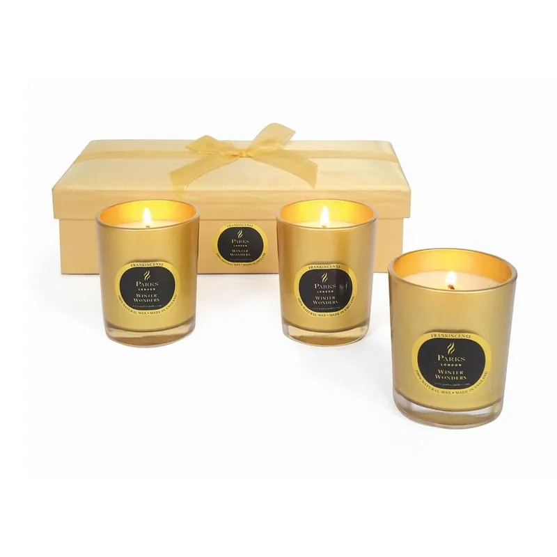 Zestaw świeczek Winter Wonders Frankincense, 3 szt. Bonami Tani