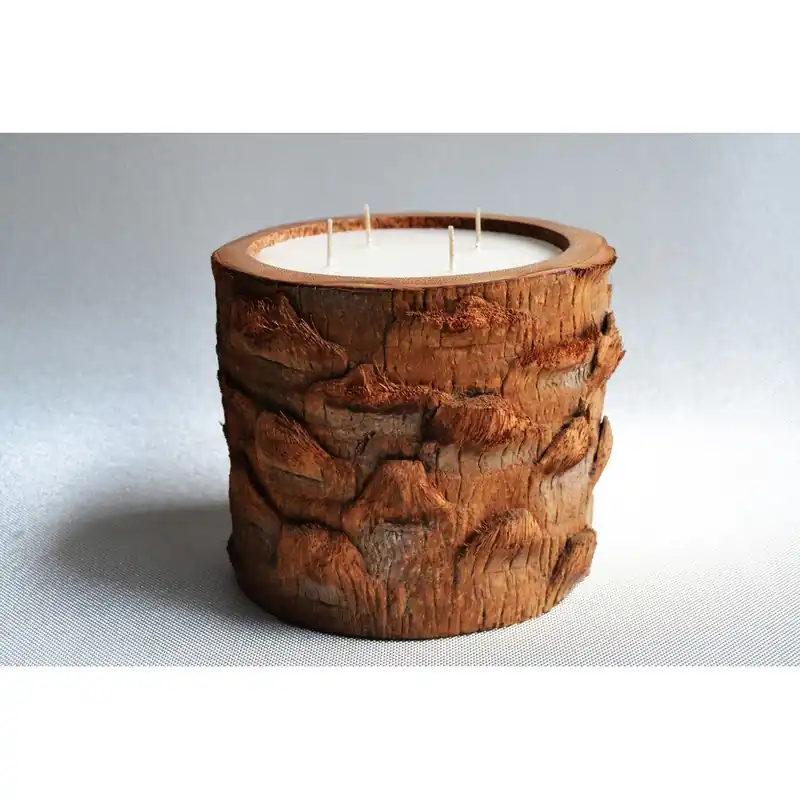 Palmowa świeczka Legno o zapachu wanilii i paczuli, 120 godzin palenia Bonami Taniej