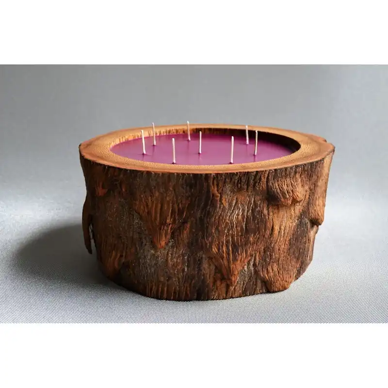 Oferta limitowana Palmowa świeczka Legno o zapachu białego piżma, 320 godzin palenia Bonami