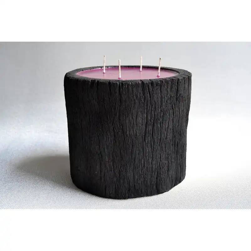 Oferta Palmowa świeczka Legno Dark o zapachu białego piżma, 180 godzin palenia Bonami