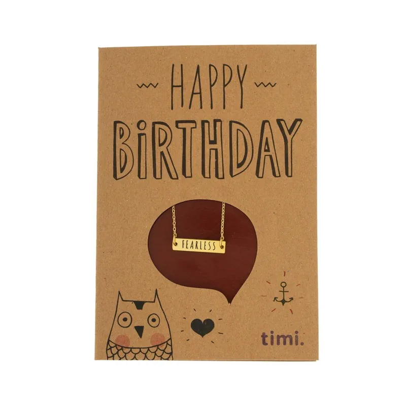 Zniżka Naszyjnik Happy Birthday Bonami
