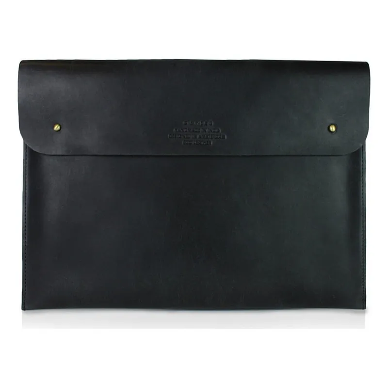 Promocja Skórzane etui na laptop Sleeve, 13", czarne Bonami