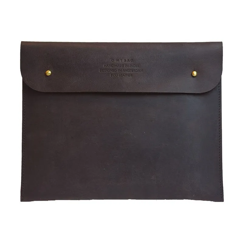 Ciemnobrązowe etui skórzane na iPad O My Bag Sleeve Bonami Oferta