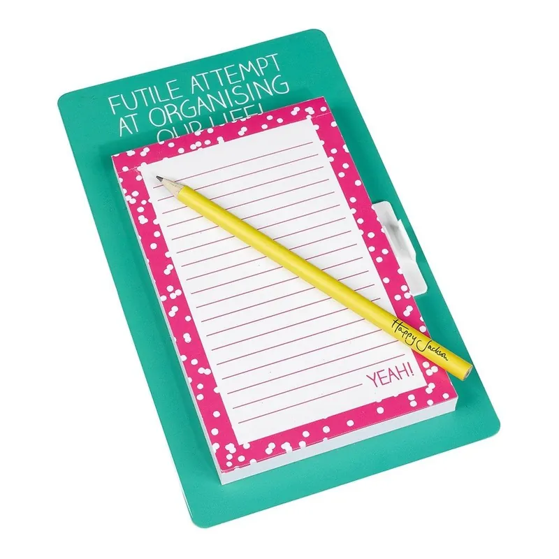 Oferta limitowana Magnetyczny notes na lodówkę Futile Attempt z ołówkiem Bonami