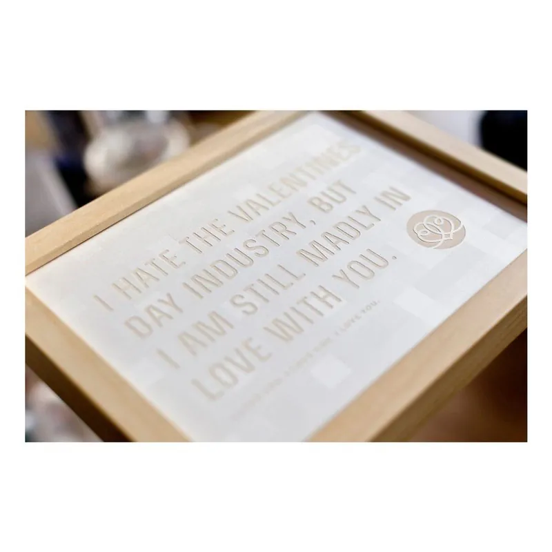 Cena promocyjna Plakat I hate Valentines day White, 18x24 cm Bonami
