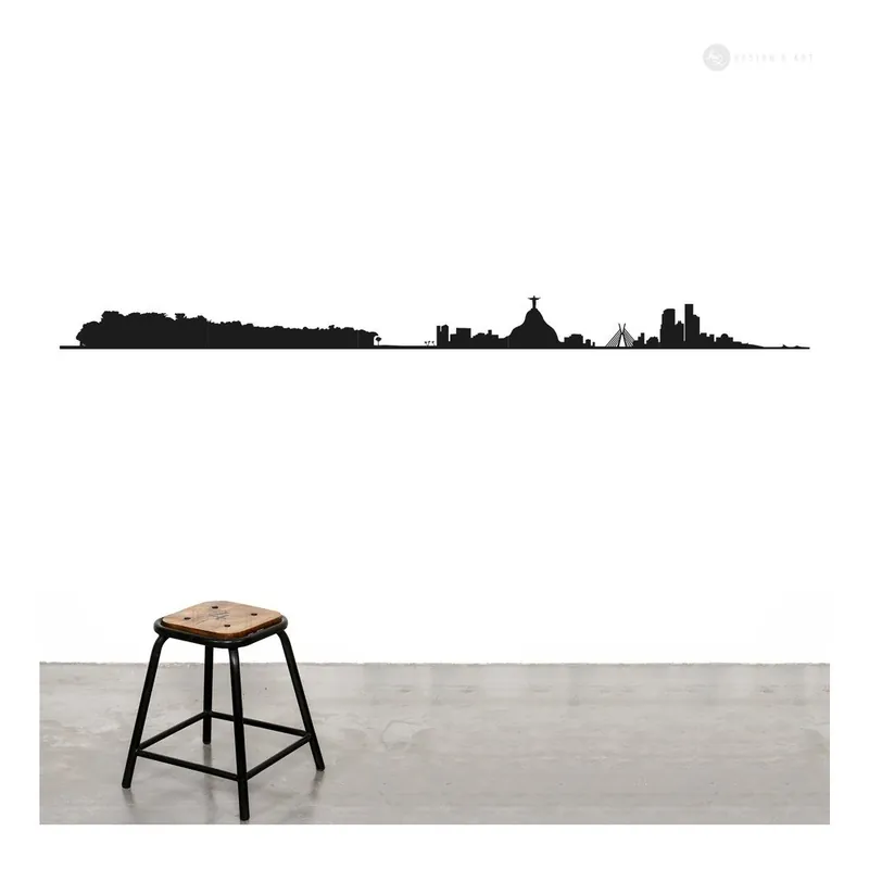 Bezpieczna płatność Naklejka Skyline Brazil Bonami