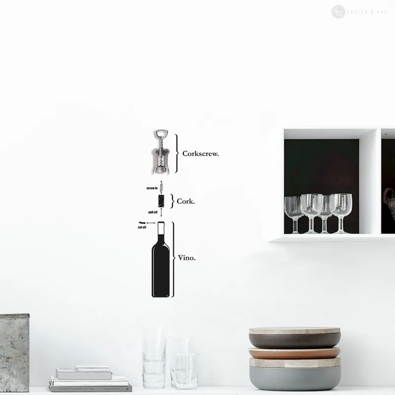 Naklejka Corkscrew Bonami Ekspresowa dostawa
