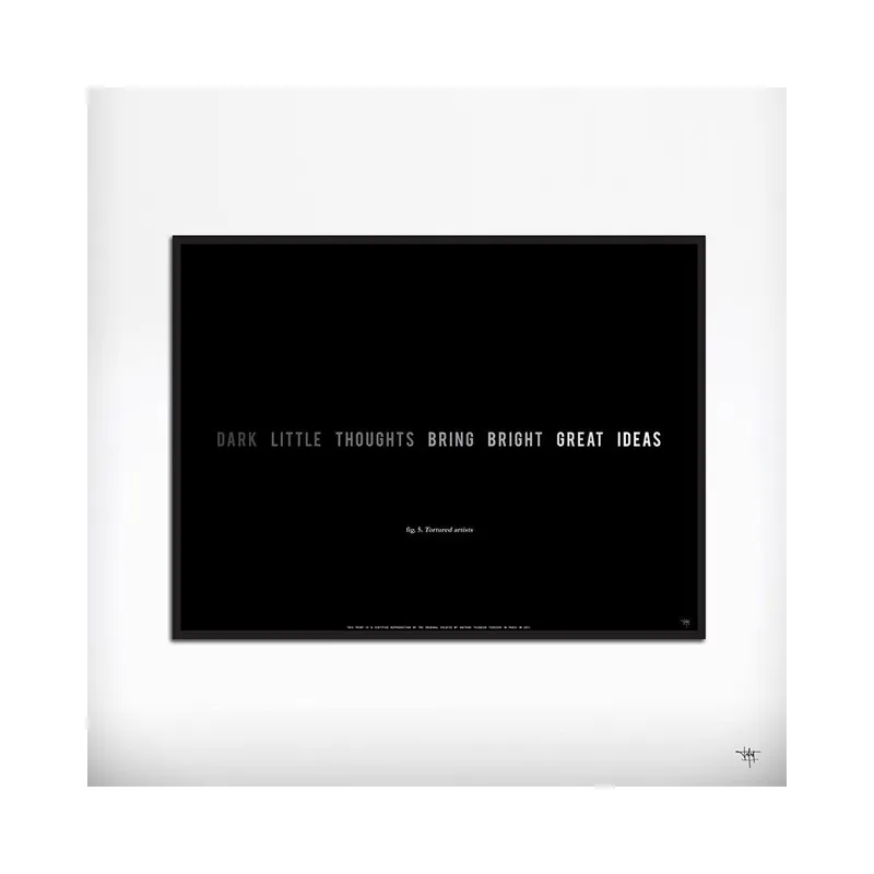 Nowy Plakat Dark Little Thouhgts Bonami