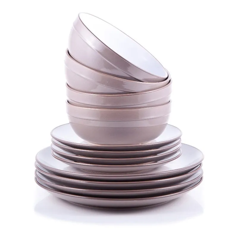 Darmowy zwrot Zestaw porcelanowy Mink, 12 szt. Bonami
