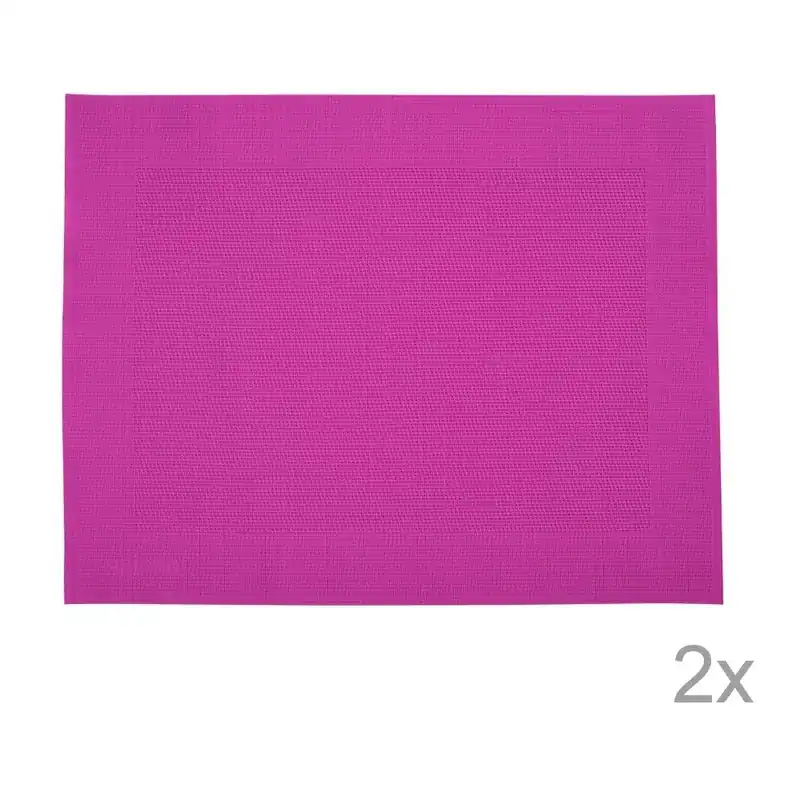 Zestaw 2 mat stołowych Saleen Pink, 30x40 cm Bonami Nie przegap