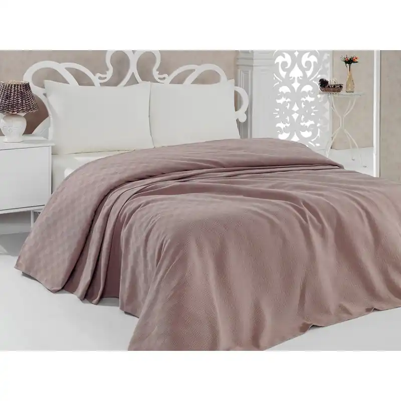 Oferta Narzuta Pique Brown, 160x240 cm Bonami