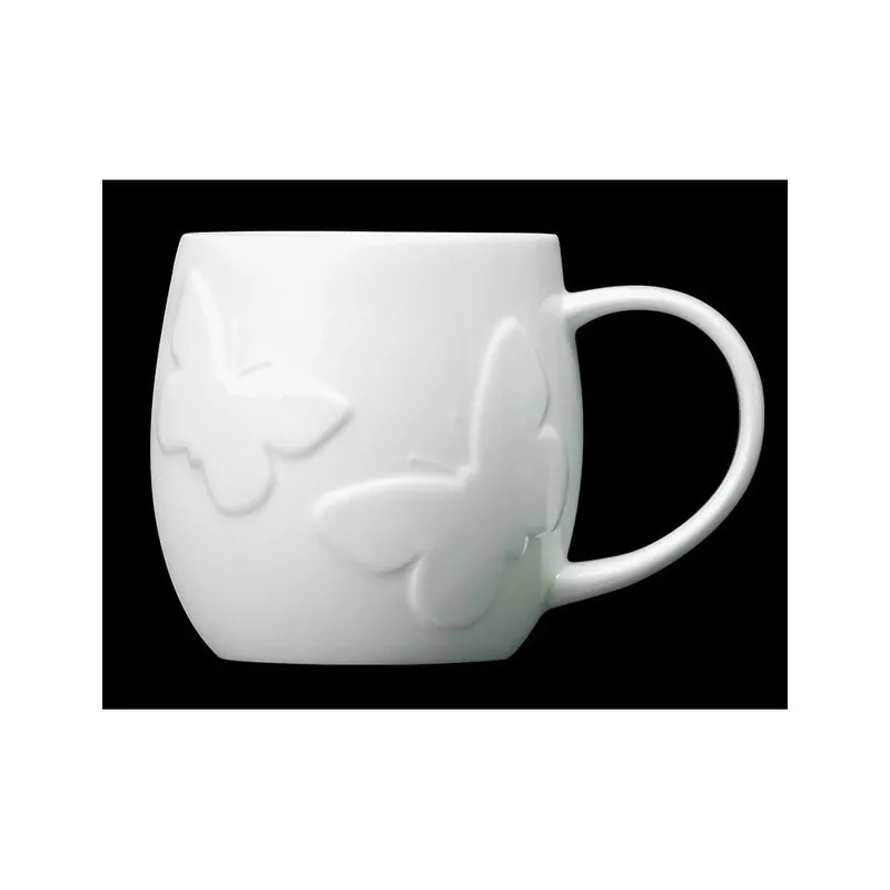 Kubek z angielskiej porcelany Plum Butterfly Bonami Wybór klientów