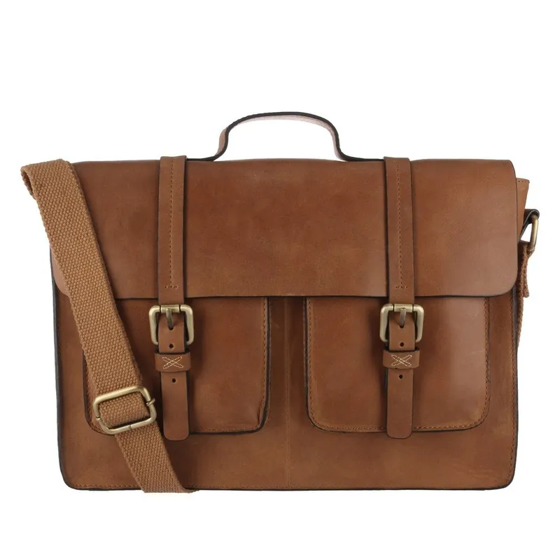 Wyprzedaż Torba skórzana unisex Woodbridge Vintage Butterscotch Bonami