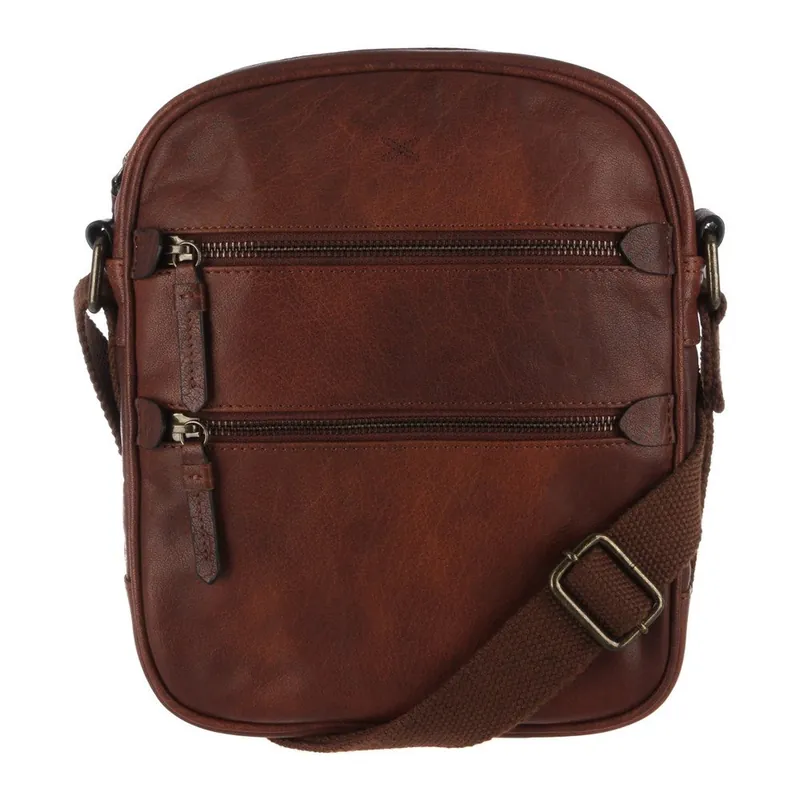 Bezpieczne zakupy Torba skórzana unisex Grange Vintage Treacle Bonami