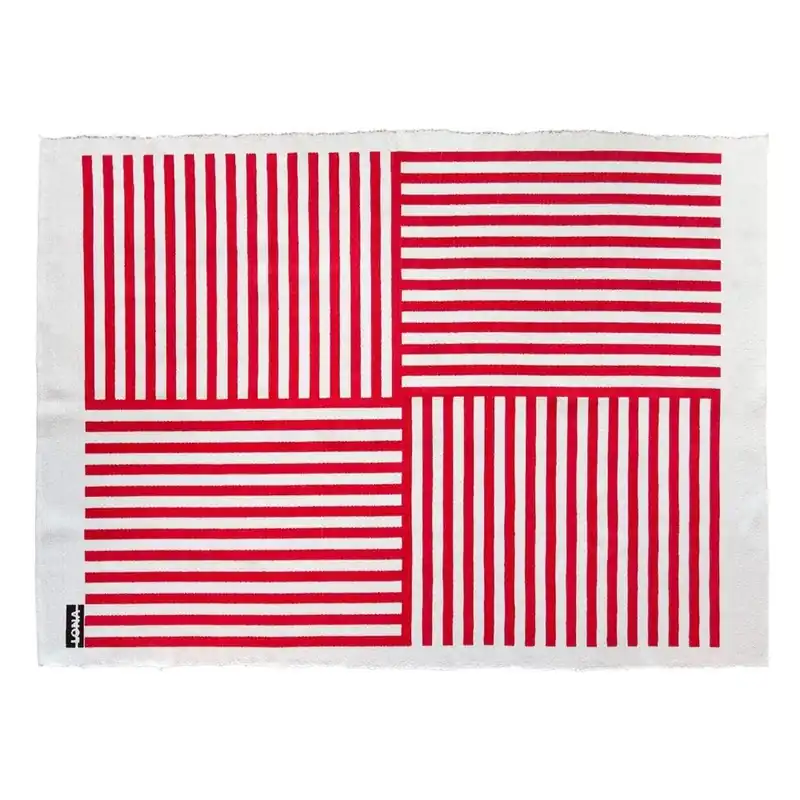 Dywan Lona Print 200x150 cm, czerwony/biały Bonami Wysoka jakość