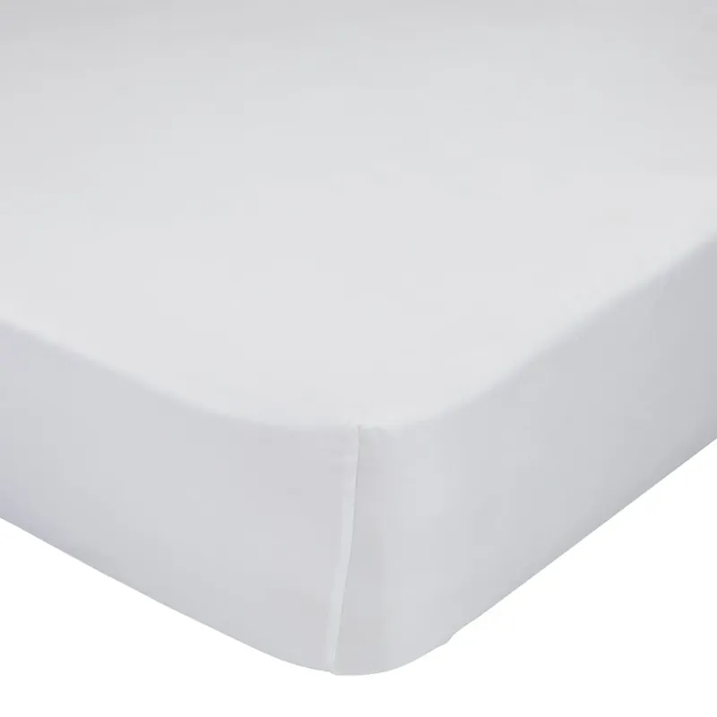 Dostępne od ręki Białe prześcieradło elastyczne Baleno, 60x120 cm Bonami